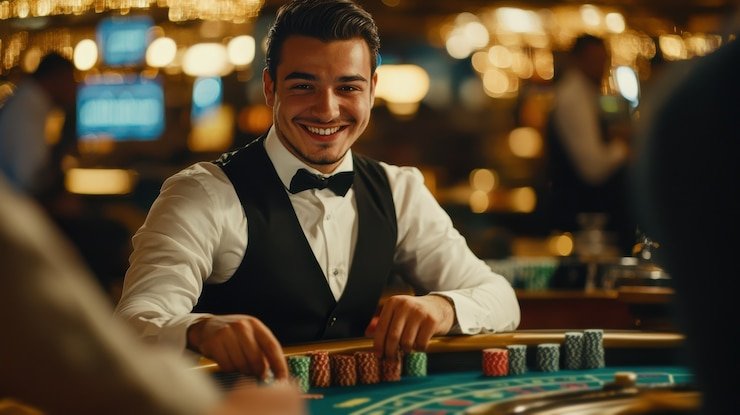 Grid permainan Fortune Tiger menampilkan simbol harimau emas dan elemen keberuntungan Asia